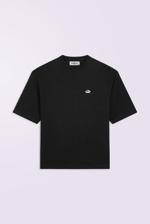 Angels Patch Relaxed T-Shirt Black